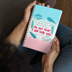 Fear Not: Isaiah 41:13 Spiral Bullet Notebook