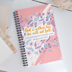 Unshakeable Faith: Psalms 46:5 Spiral Bullet Notebook