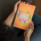 Grace & Peace Blooms: 2 Corinthians 1:2 Spiral Bullet Notebook