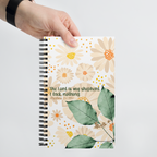 The Lord Is My Shepherd: Psalm 23:1 Spiral Bullet Notebook