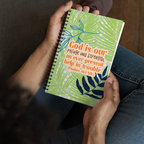 God Our Refuge: Psalm 46:1 Spiral Bullet Notebook