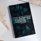 Light Of The World: John 8:12 Spiral Bullet Notebook