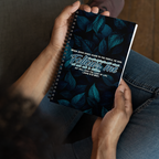 Light Of The World: John 8:12 Spiral Bullet Notebook
