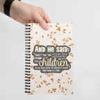 Childlike Faith: Matthew 18:3 Spiral Bullet Notebook