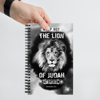 The Lion of Judah: Revelation 5:5 Spiral Bullet Notebook