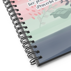 Fruitful Hands: Proverbs 31:31 Spiral Bullet Notebook