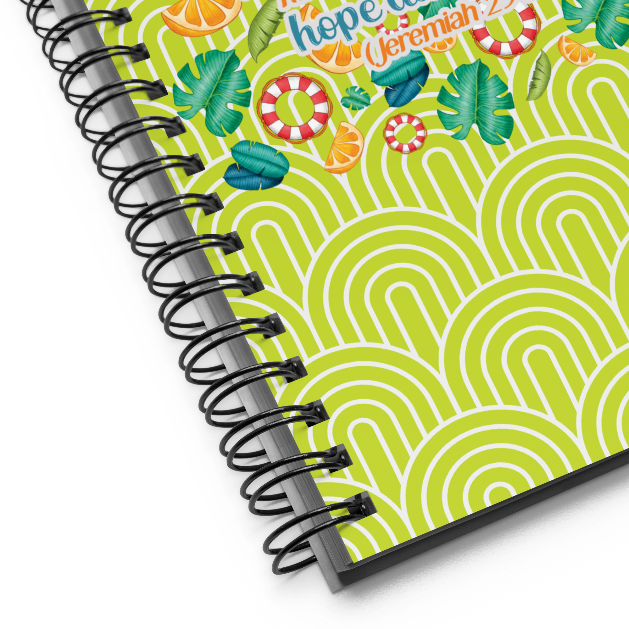 Hope & Future: Jeremiah 29:11 Spiral Bullet Notebook
