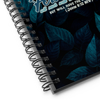 Light Of The World: John 8:12 Spiral Bullet Notebook