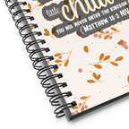Childlike Faith: Matthew 18:3 Spiral Bullet Notebook