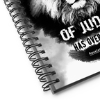 The Lion of Judah: Revelation 5:5 Spiral Bullet Notebook