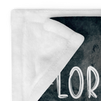 Rejoice in His Love: Zephaniah 3:17 Throw Blanket