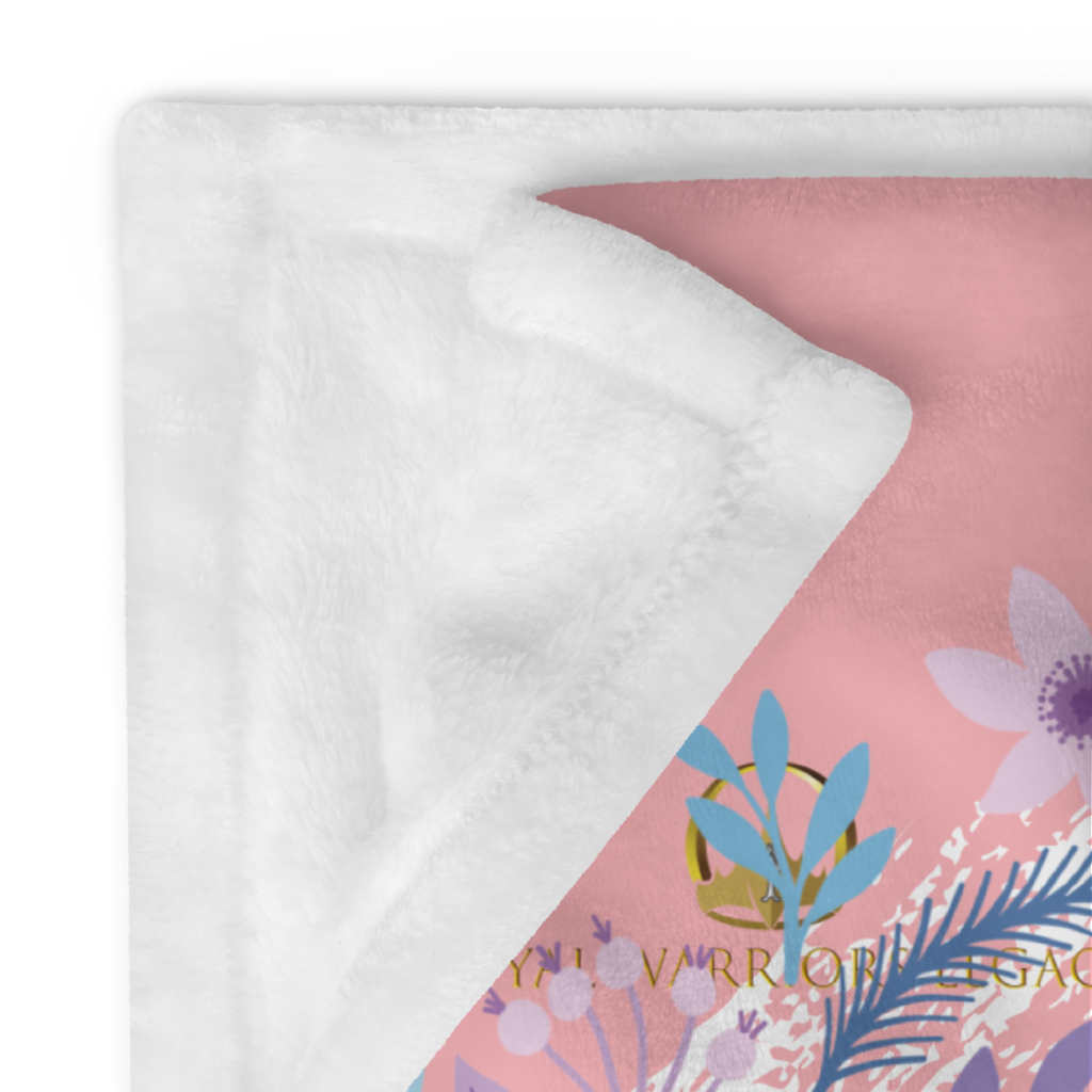 Unshakeable Faith: Psalms 46:5 Throw Blanket