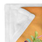 Grace & Peace Blooms: 2 Corinthians 1:2 Throw Blanket