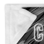 Come Run With Jesus Gold Throw Blanket