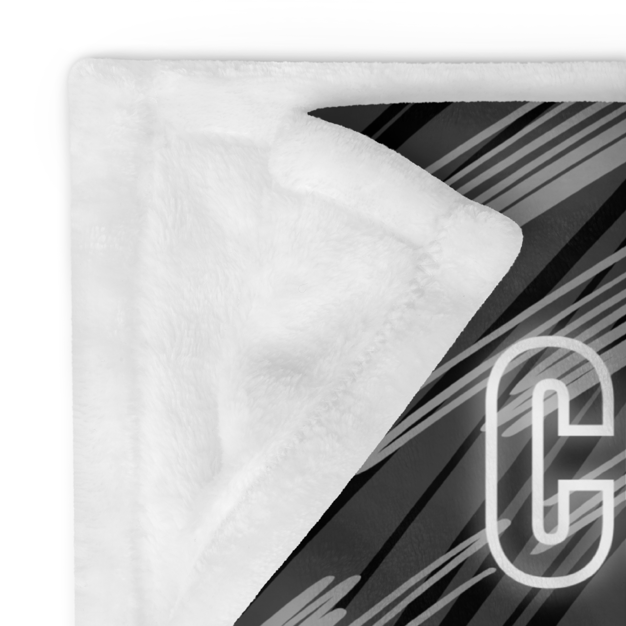 Come Run With Jesus Gold Throw Blanket