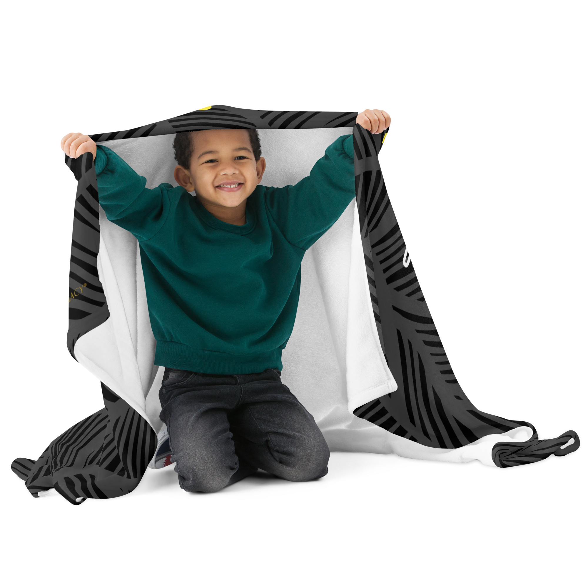 Be Strong & Courageous: Joshua 1:9 Throw Blanket