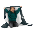 Rejoice in His Love: Zephaniah 3:17 Throw Blanket