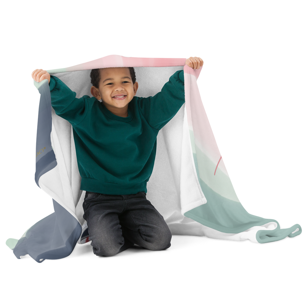 Fruitful Hands: Proverbs 31:31 Throw Blanket