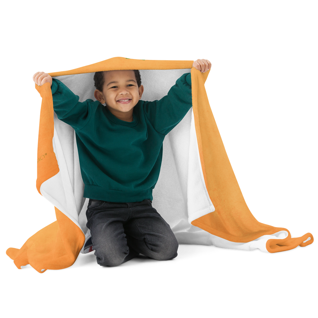 Grace & Peace Blooms: 2 Corinthians 1:2 Throw Blanket