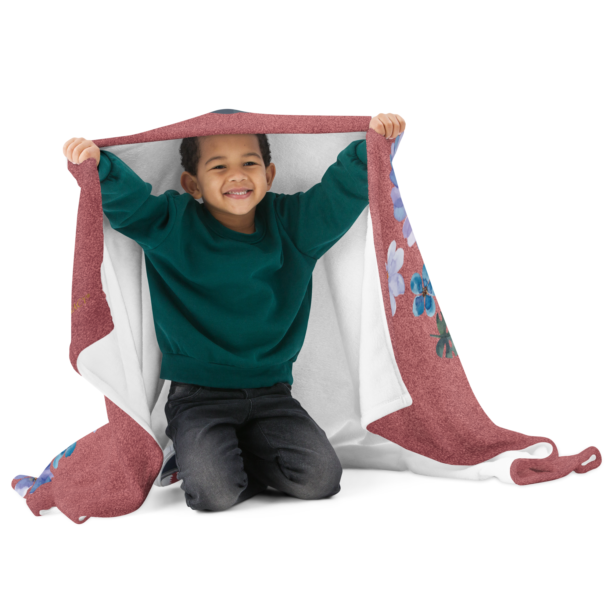 Fearless Woman: Proverbs 31:30 Throw Blanket