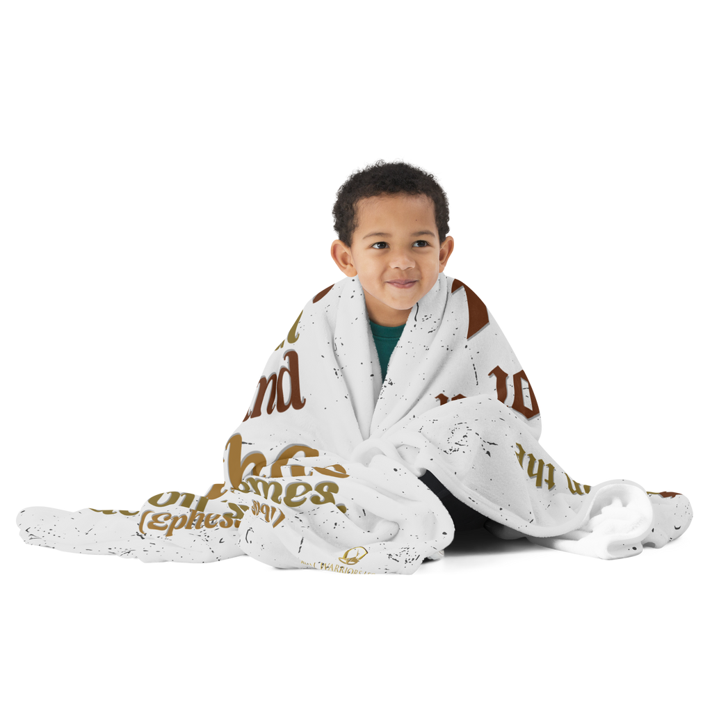 Full Armor Of God: Ephesians 6:11 Throw Blanket