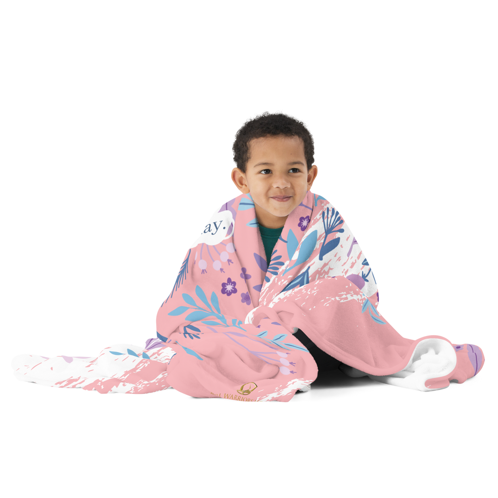 Unshakeable Faith: Psalms 46:5 Throw Blanket