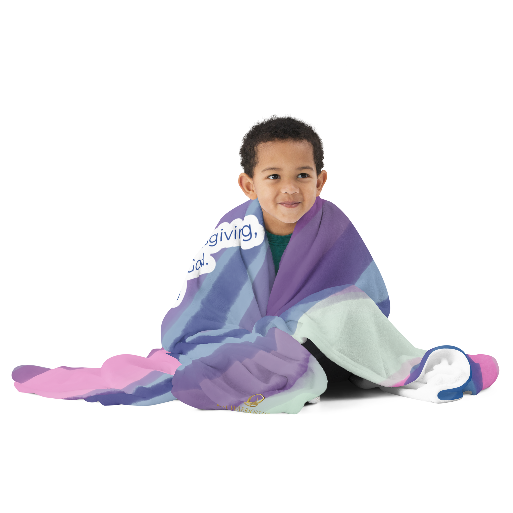 Prayer & Gratitude: Philippians 4:6 Throw Blanket