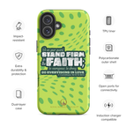 Stand Firm in Faith: 1 Corinthians 16:13-14 iPhone® Tough Case
