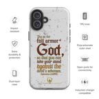 Full Armor Of God: Ephesians 6:11 iPhone® Tough Case