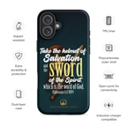 Sword & Salvation: Ephesians 6:17 iPhone® Tough Case