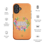 Grace & Peace Blooms: 2 Corinthians 1:2 iPhone® Tough Case
