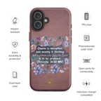 Fearless Woman: Proverbs 31:30 iPhone® Tough Case