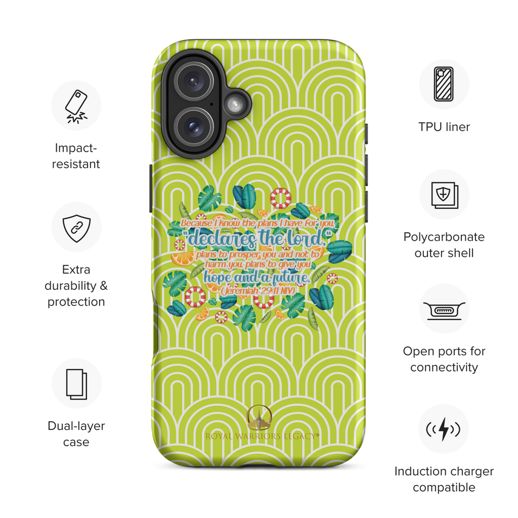 Hope & Future: Jeremiah 29:11 iPhone® Tough Case