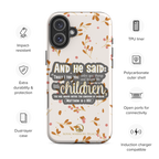 Childlike Faith: Matthew 18:3 iPhone® Tough Case