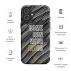 Come Run With Jesus Gold iPhone® Tough Case