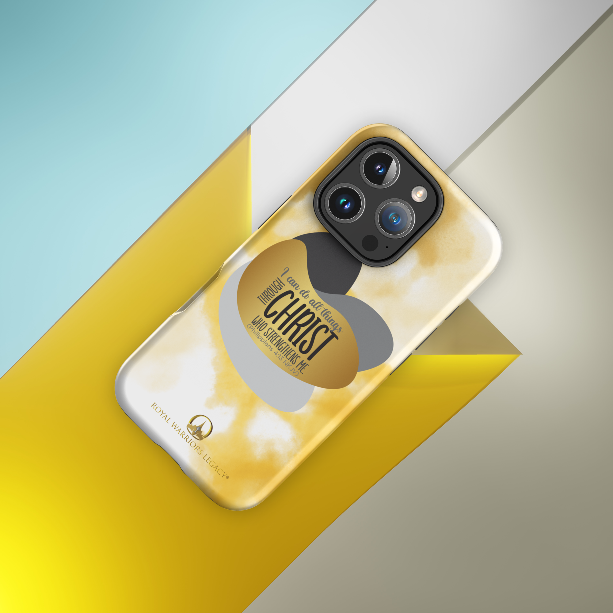 Empowered by Christ: Philippians 4:13 iPhone® Tough Case