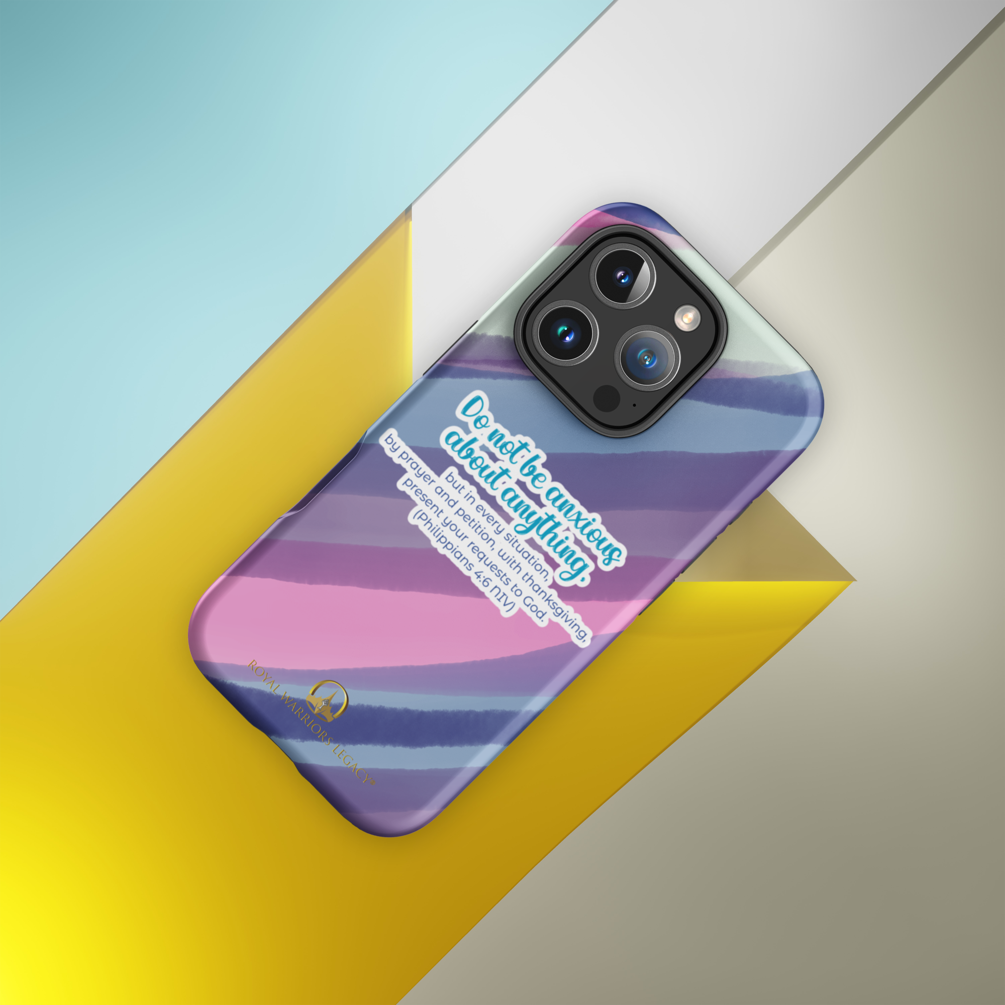 Prayer & Gratitude: Philippians 4:6 iPhone® Tough Case