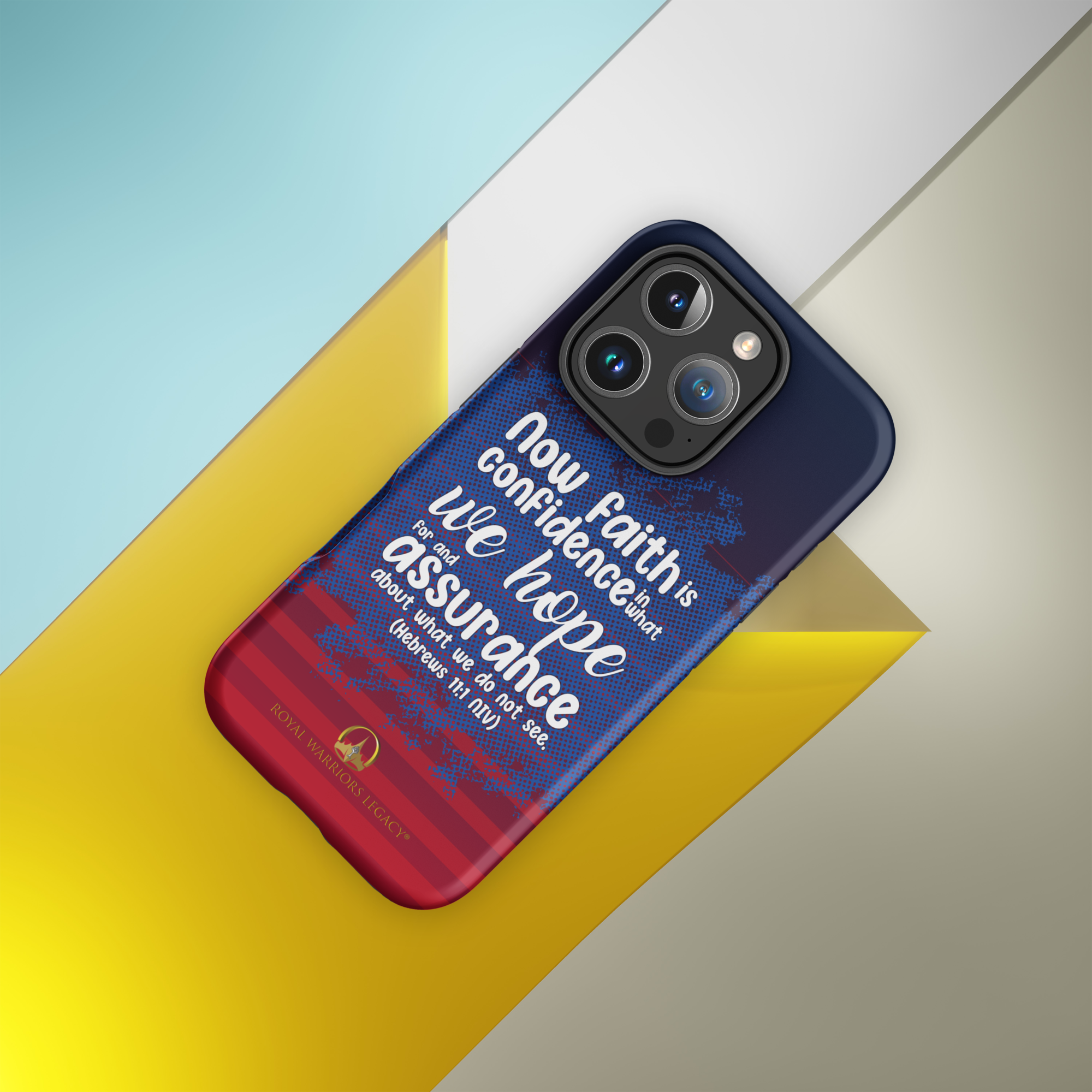 Faith & Hope: Hebrews 11:1 iPhone® Tough Case