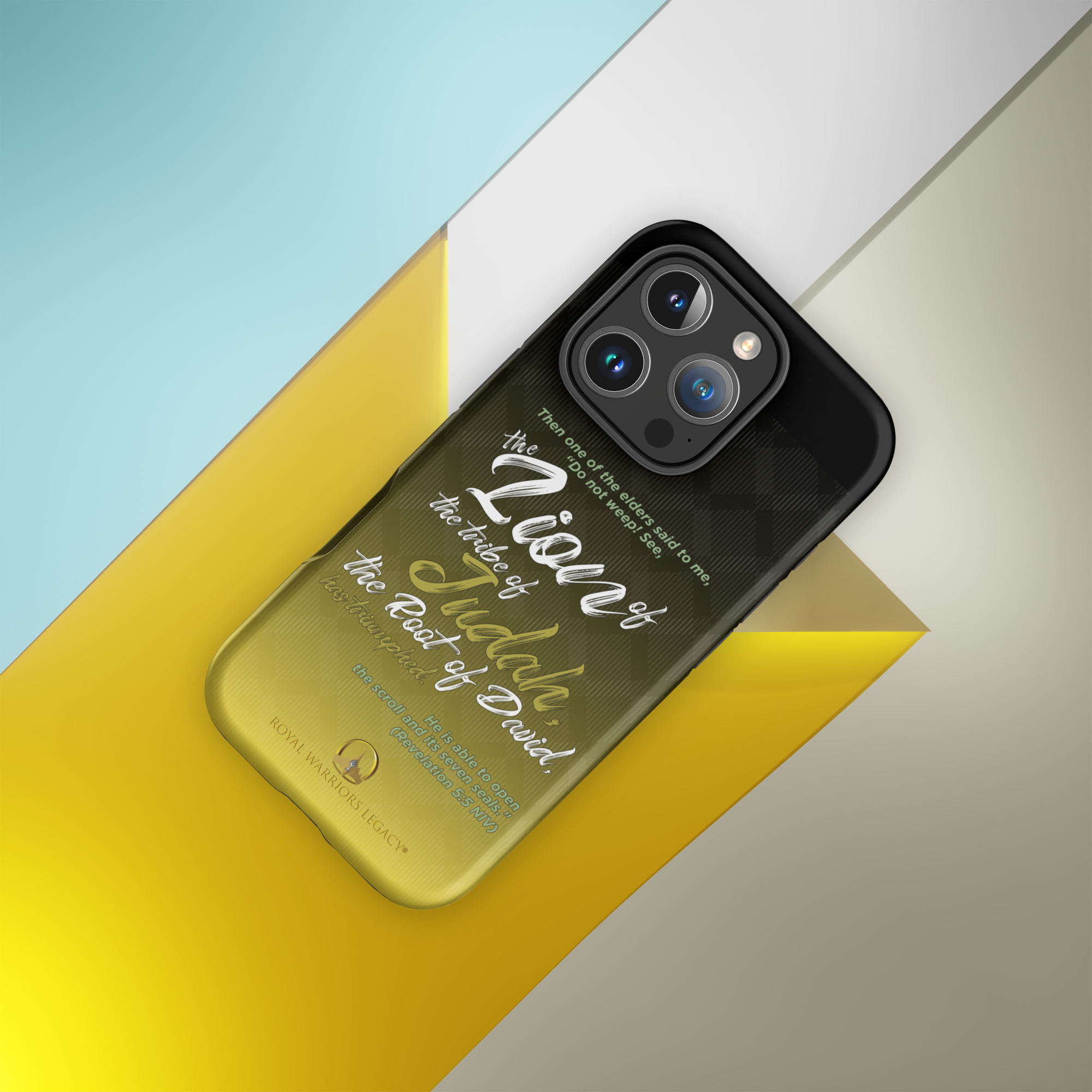 Lion of Judah & Root of David: Revelation 5:5 iPhone® Tough Case