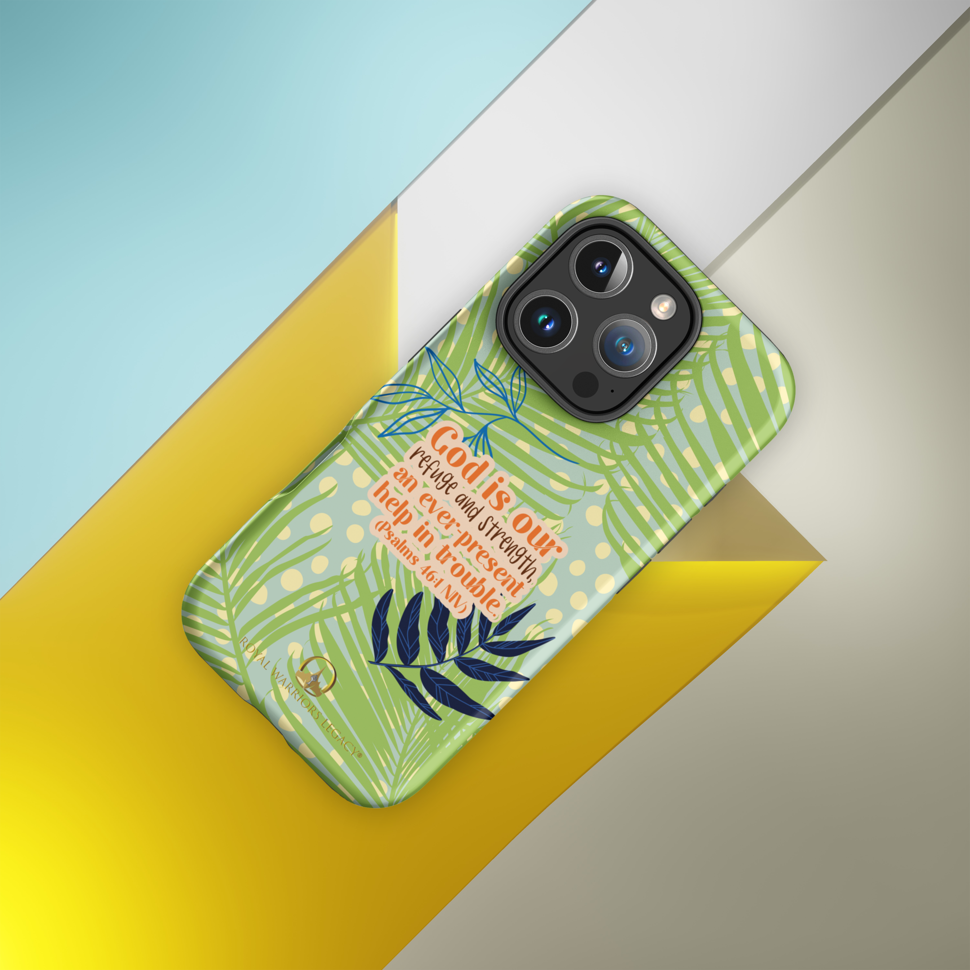 God Our Refuge: Psalm 46:1 iPhone® Tough Case