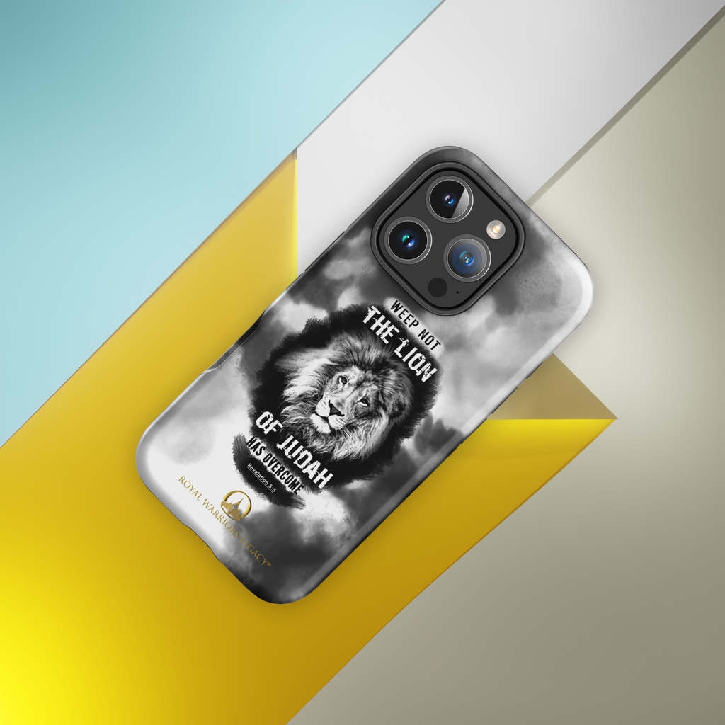 The Lion of Judah: Revelation 5:5 iPhone® Tough Case