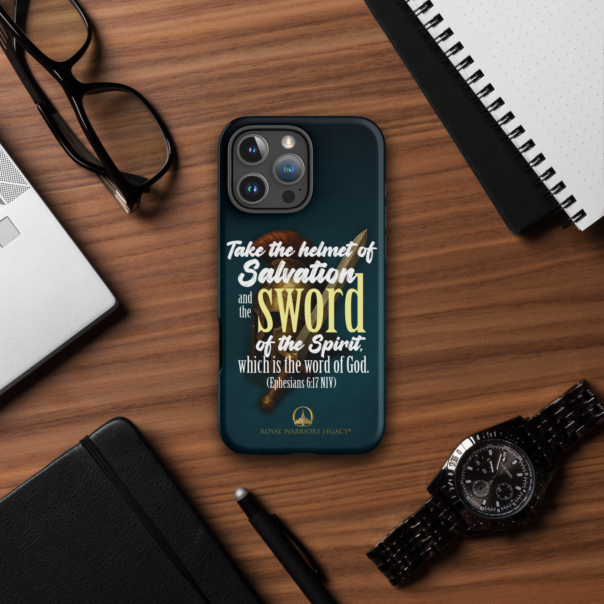 Sword & Salvation: Ephesians 6:17 iPhone® Tough Case
