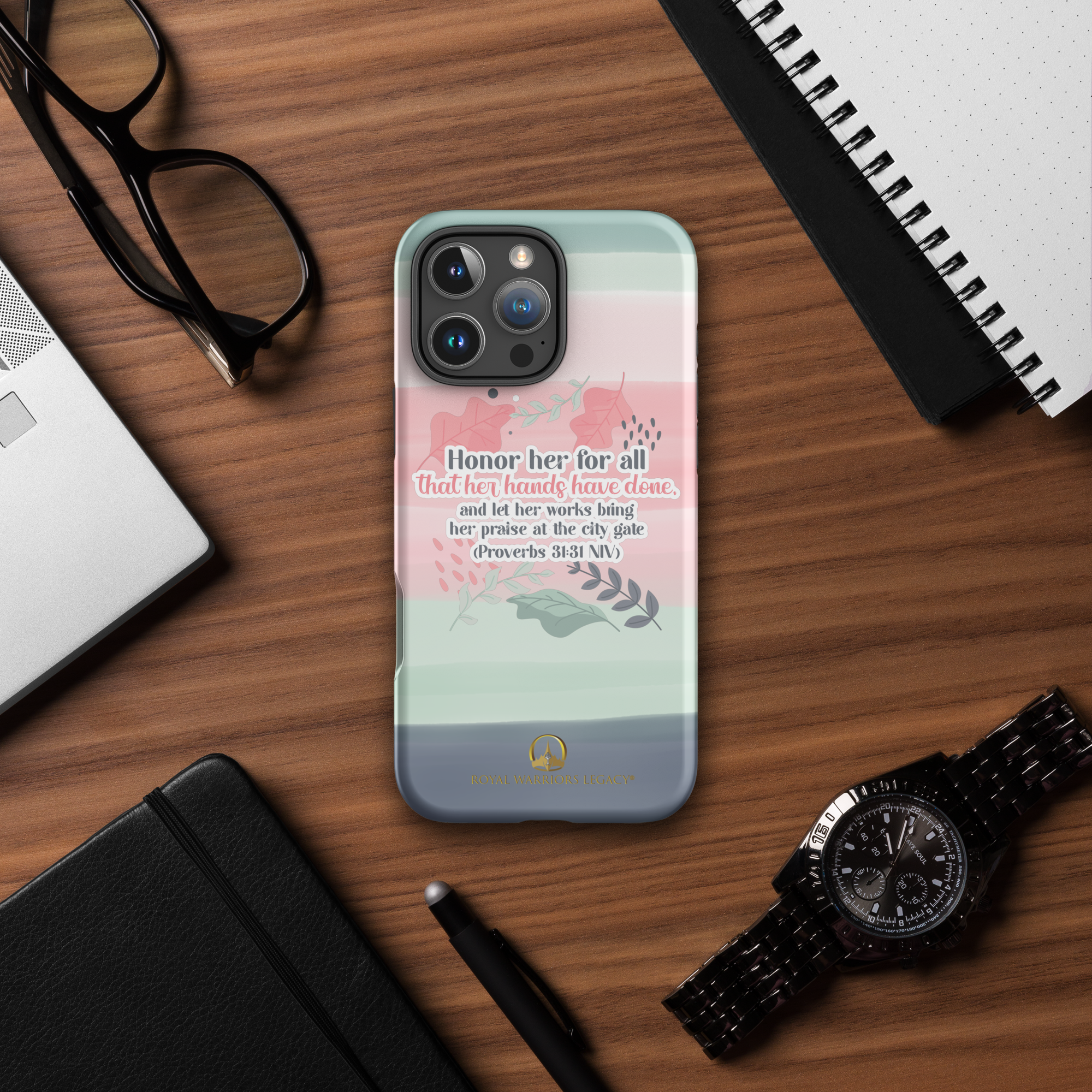 Fruitful Hands: Proverbs 31:31 iPhone® Tough Case