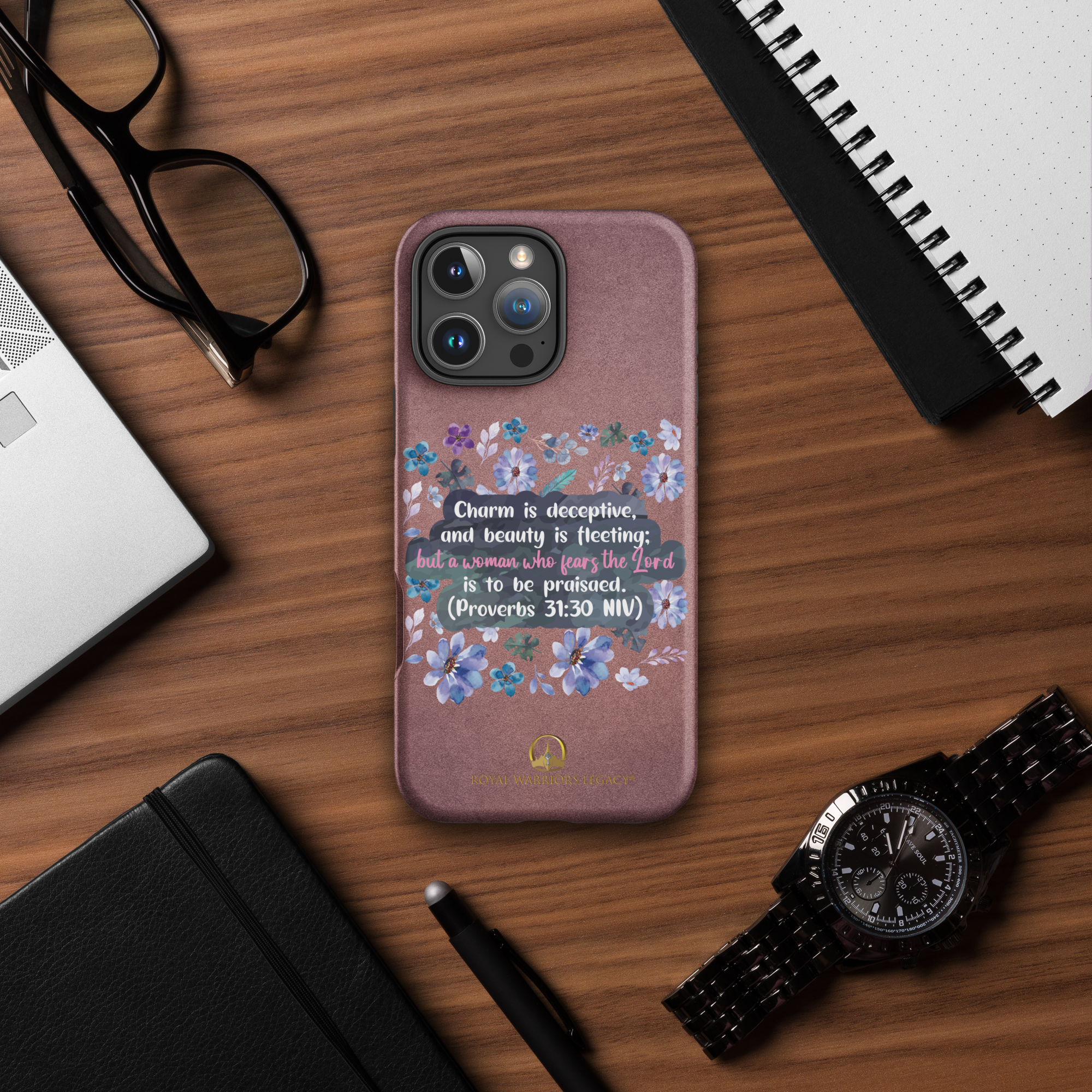 Fearless Woman: Proverbs 31:30 iPhone® Tough Case