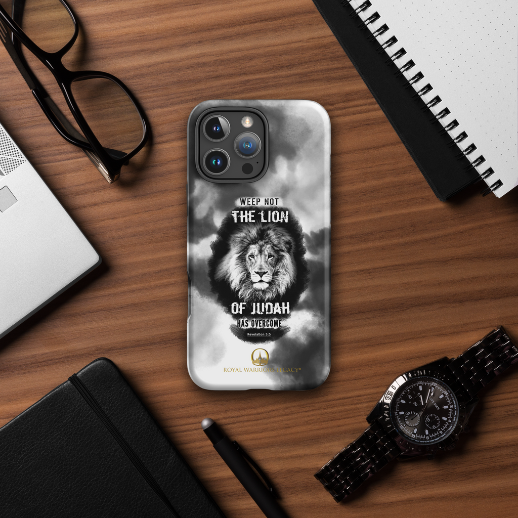 The Lion of Judah: Revelation 5:5 iPhone® Tough Case