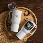 Sword & Salvation: Ephesians 6:17 Travel Mug With Handle (25 oz / 40 oz)