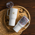 Fearless Woman: Proverbs 31:30 Travel Mug With Handle (25 oz / 40 oz)