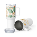 The Lord Is My Shepherd: Psalm 23:1 Travel Mug With Handle (25 oz / 40 oz)