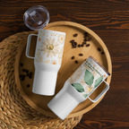 The Lord Is My Shepherd: Psalm 23:1 Travel Mug With Handle (25 oz / 40 oz)