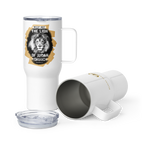 The Lion of Judah: Revelation 5:5 Travel Mug With Handle (25 oz / 40 oz)